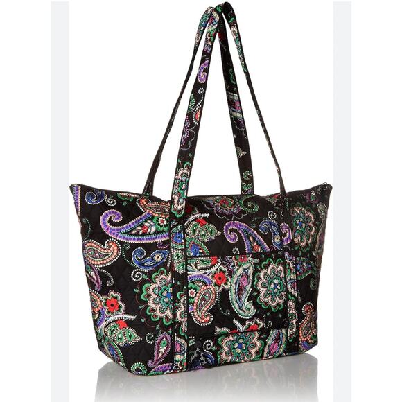 NWOT- Vera Bradley Women's Cotton Miller Tote Travel Bag - Picture 1 of 9